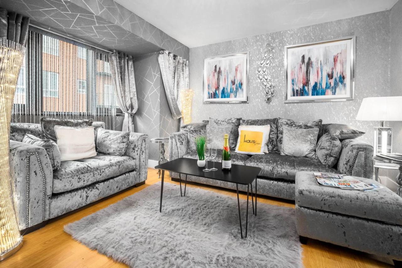 Luxury City Centre Apartment - Parking - Smart Tv - Wifi - Intercom Birmingham Exteriör bild